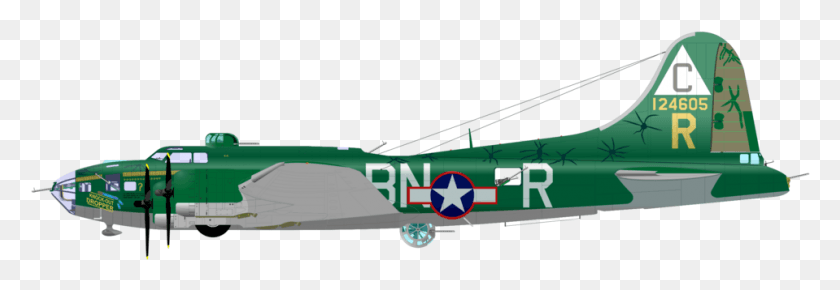 959x284 Descargar Png Boeing B 17 Flying Fortress Avión Focke Wulf Fw B 17 303Rd Bomb Group, Avión, Vehículo, Transporte Hd Png