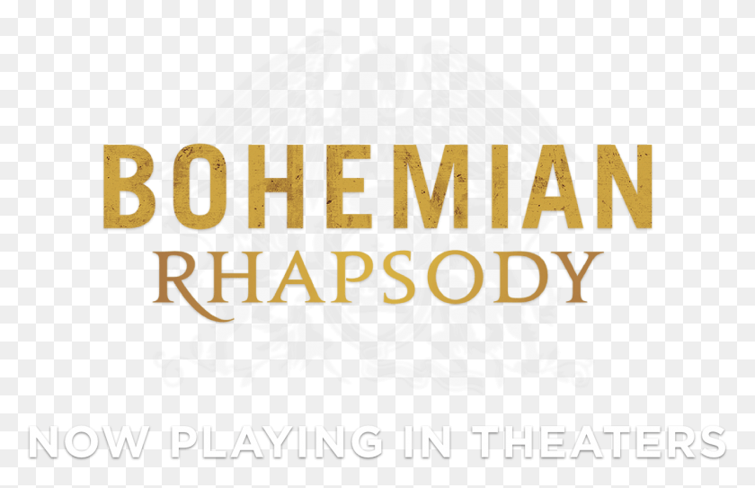 1261x782 Descargar Png / Bohemian Rhapsody Movie Logo, Text, Poster Hd Png