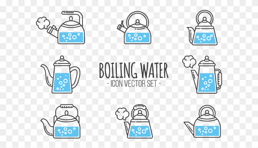 609x421 Boiling Water Icons Vector Icon Boil Water, Text, Electronics, Phone HD PNG Download