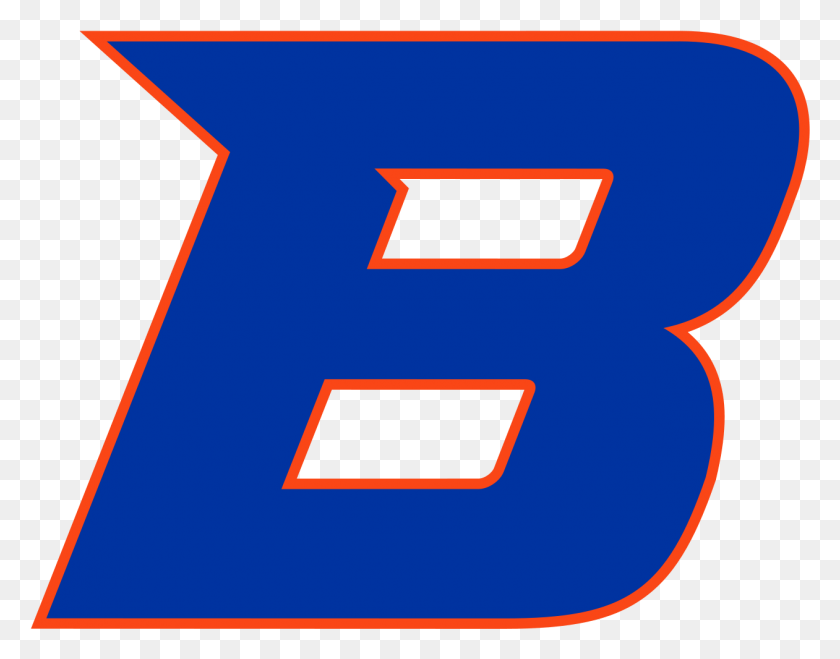 1261x969 Boise State Logo, Symbol, Number, Text HD PNG Download