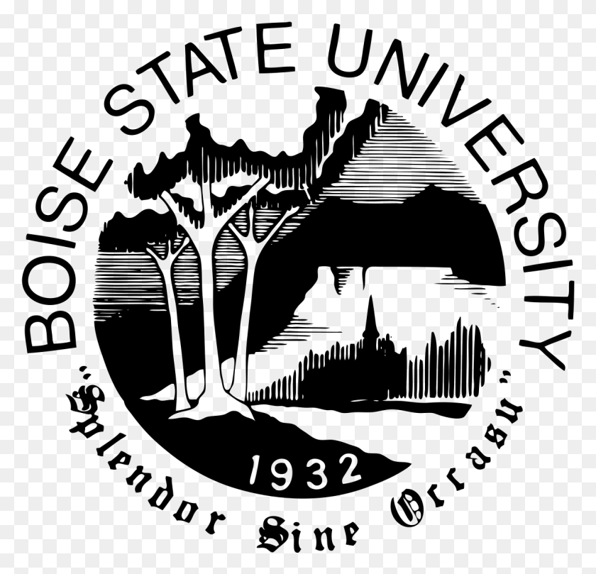 1179x1133 Логотип Государственного Университета Бойсе, Серый, Мир Варкрафта Png Скачать