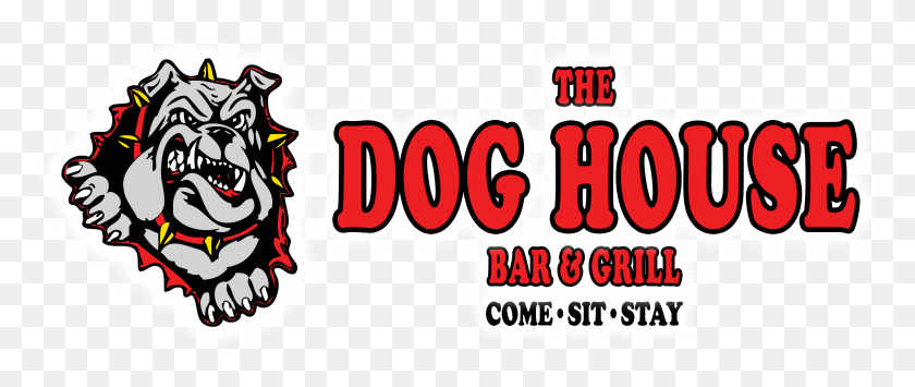 4209x1596 Boisterous Hangout Featuring Drink Specials Bar Bites Dog House, Text, Label, Number Descargar Hd Png