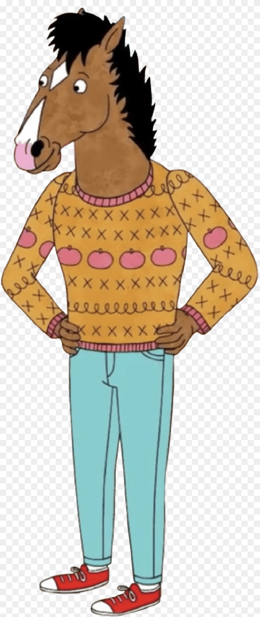 Bojack Horseman, Adult, Person, Woman, Female Sticker PNG