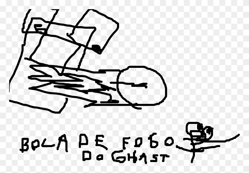 896x603 Bola De Fogo Do Ghast Drawing, Gray, World Of Warcraft HD PNG Download