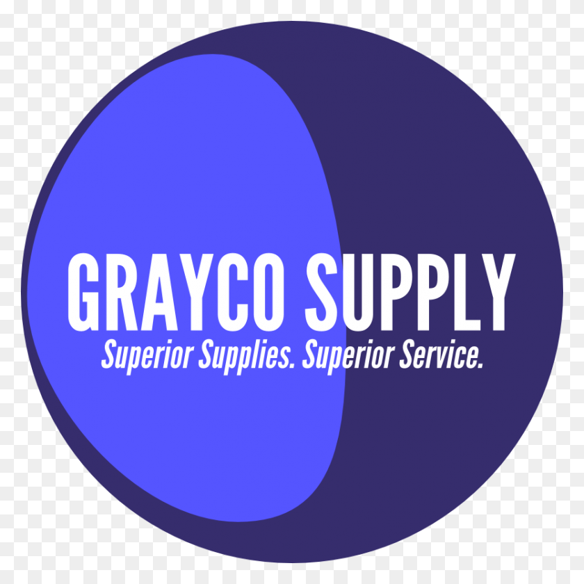 833x833 Bold Serious Business Logo Design For Graco Supply Circle, Logo, Symbol, Trademark HD PNG Download