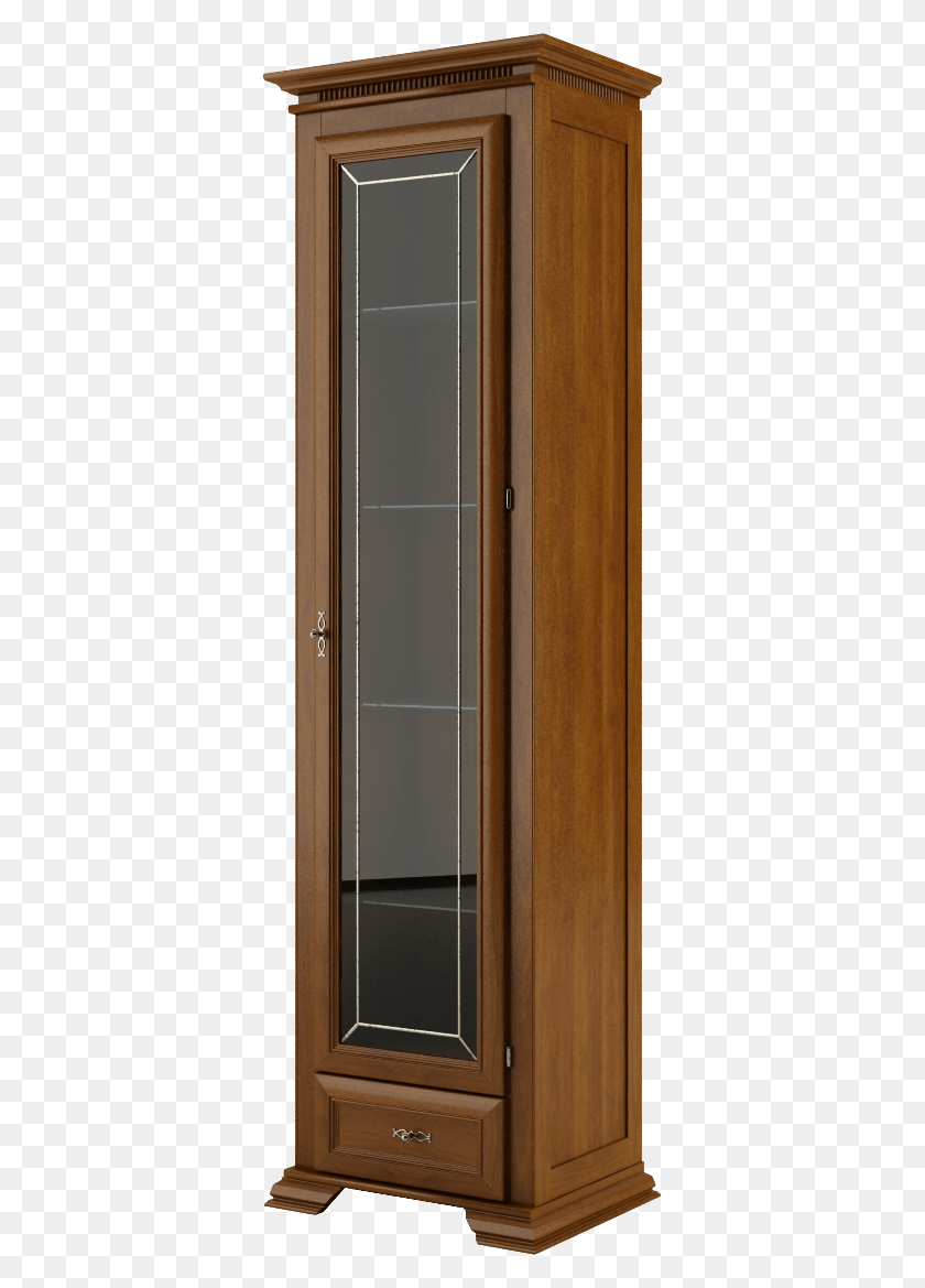 364x1109 Bolero 1 Door Display Cabinet Sliding Door, Furniture, Cupboard, Closet HD PNG Download