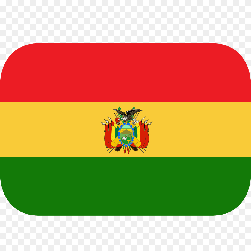 1920x1920 Bolivia Flag Emoji Clipart, Logo Transparent PNG