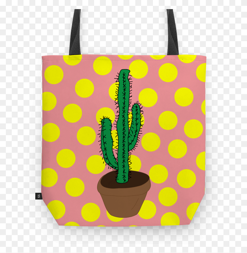 704x801 Bolsa Cactus De Martha Portella Caldas Maximianona, Plant, Bag, Tote Bag Hd Png