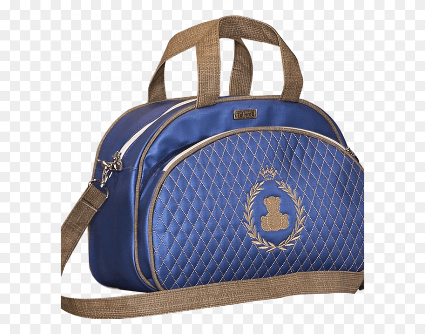 600x600 Bolsa De Maternidade Azul Marinho Ursinho, Handbag, Bag, Accessories HD PNG Download