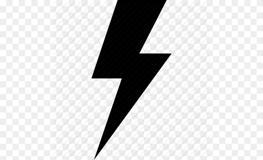 Bolt Electricity Flash Lightning Power Storm Thunder Icon, Blade, Dagger, Knife, Weapon Transparent PNG