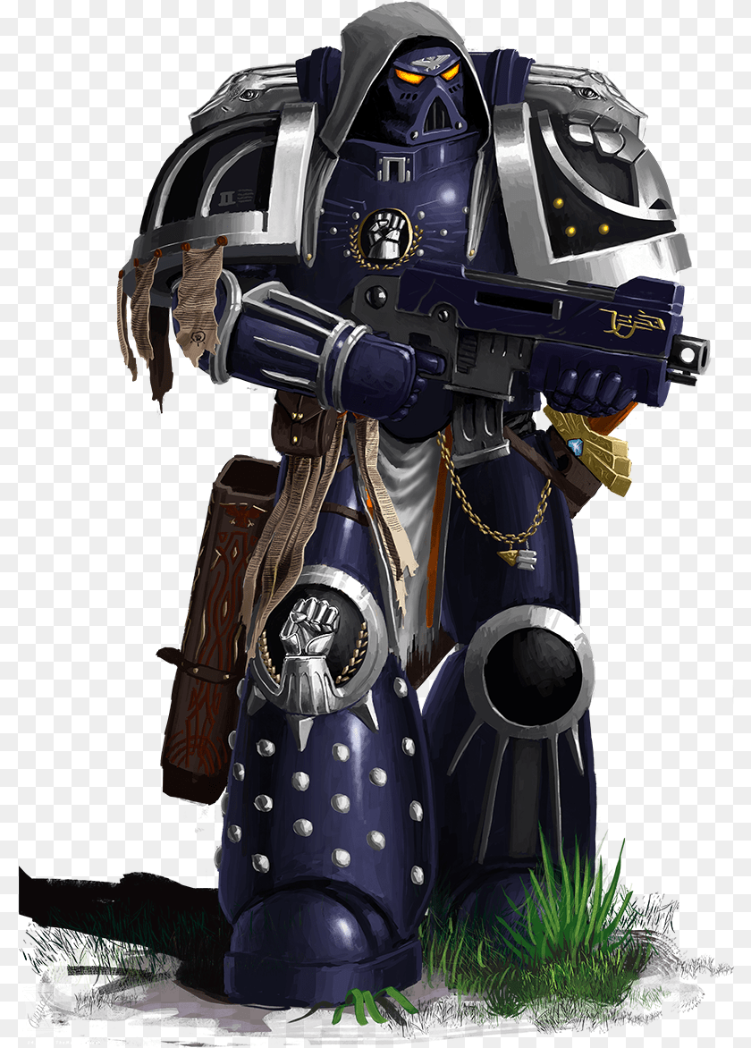 801x1172 Bolter Imperium Portrait Space Marines Themaestronoob Warhammer, Gun, Weapon, Adult, Female Clipart PNG