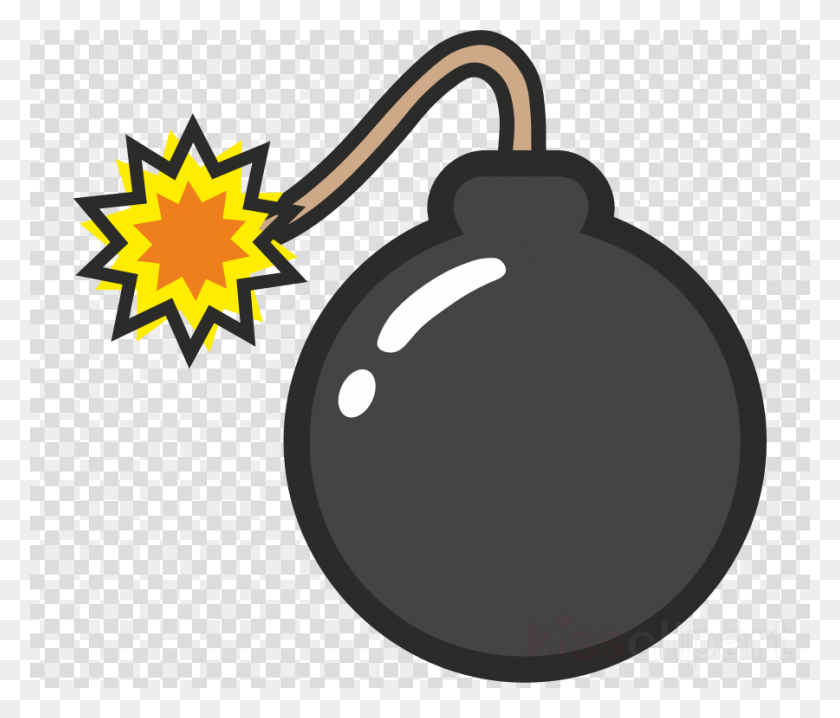 900x760 Bomb Cartoon Clipart Explosion Bomb Clip Art Vinyl Record Transparent Background, Weapon, Weaponry, Bowling HD PNG Download