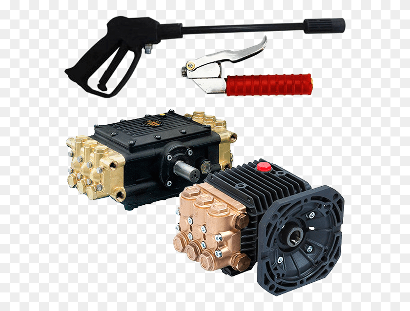 581x578 Bombas E Pistolas Pressure Washers, Machine, Motor, Camera HD PNG Download
