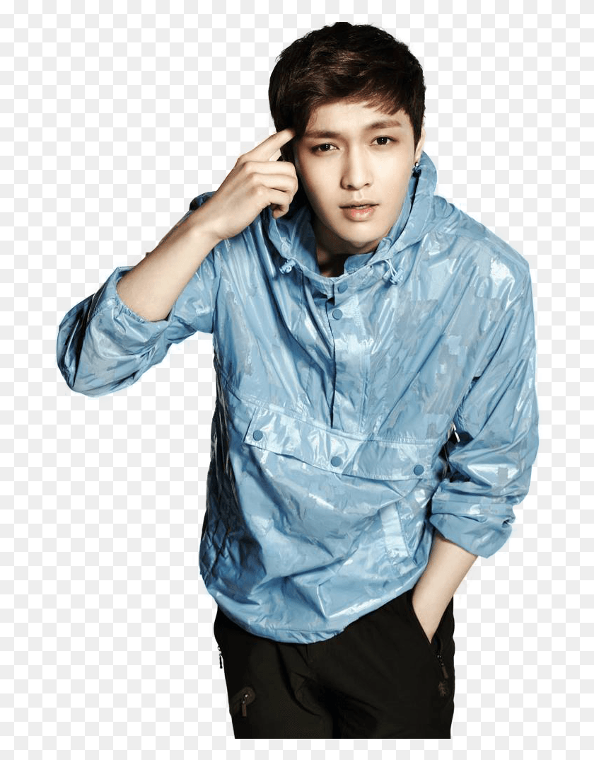 698x1014 Bombones Lay Exo Chicos Asiticos Hombres Asiticos Lay Exo No Background, Clothing, Apparel, Coat Hd Png