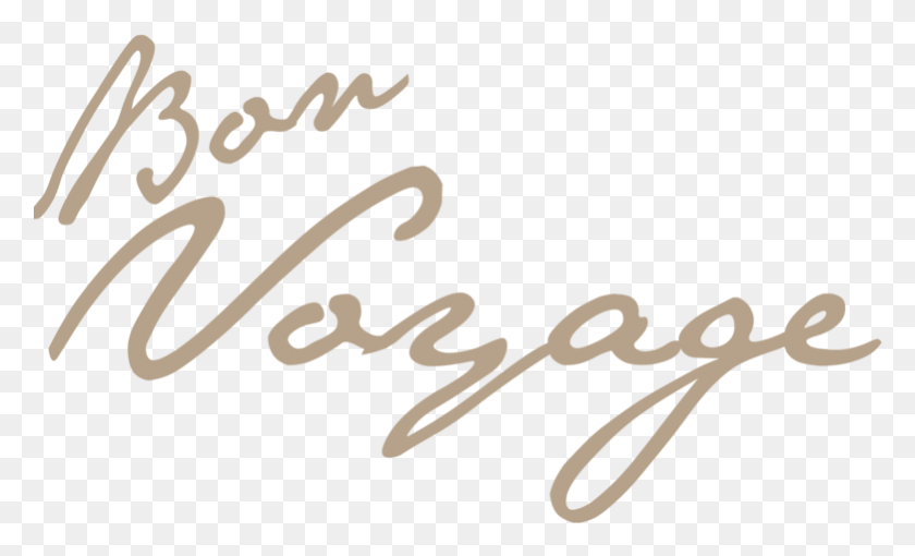 781x451 Bon Voyage Half Agony Half Hope Tattoo, Text, Calligraphy, Handwriting HD PNG Download