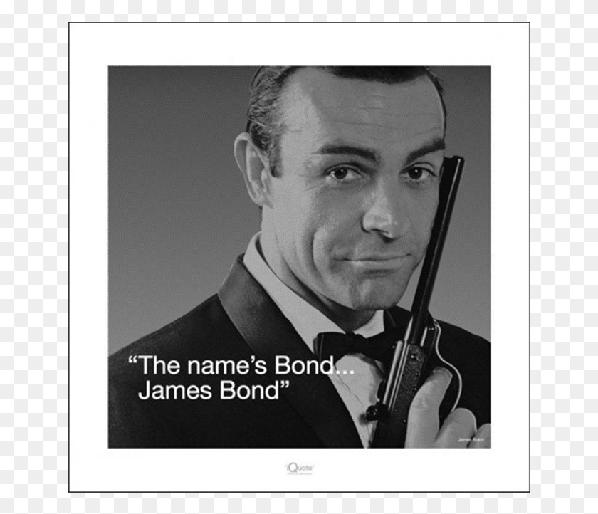 650x662 Bond James Bond Quote, Person, Human, Face HD PNG Download