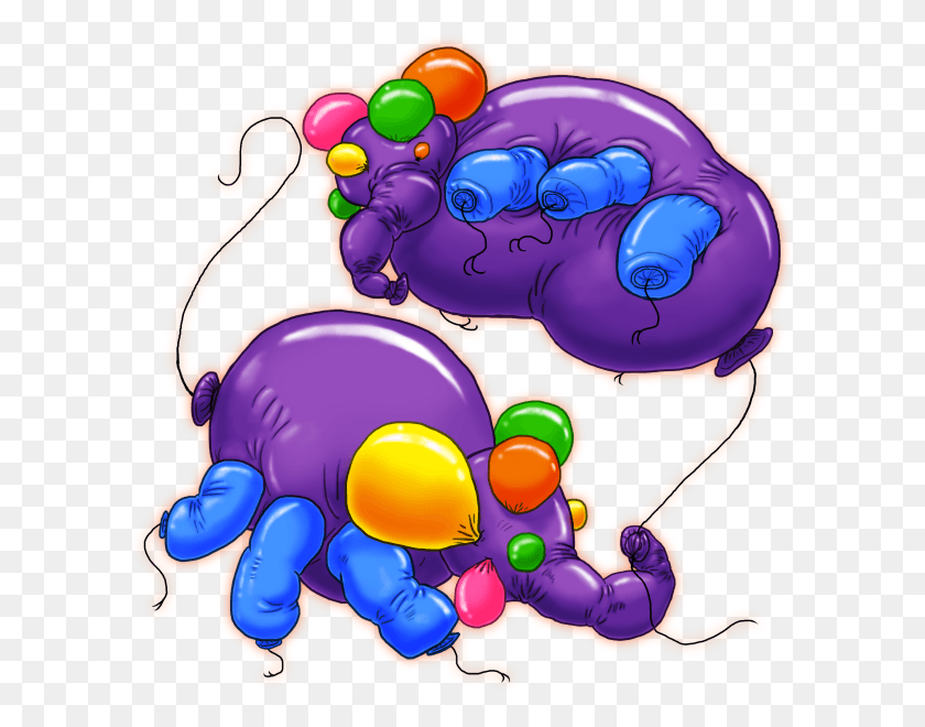 603x600 Bones Will Stretch To Maintain Their Form Balloon, Graphics, Animal HD PNG Download