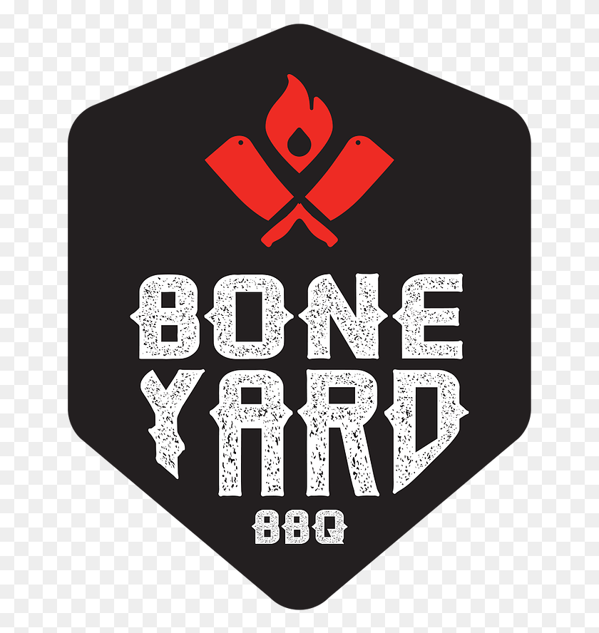 655x828 Boneyard Bbq Emblem, Text, Poster, Advertisement HD PNG Download