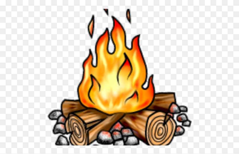511x481 Bonfire Clipart Cookout Camp Fire With Transparent Background, Flame, Weapon, Weaponry HD PNG Download