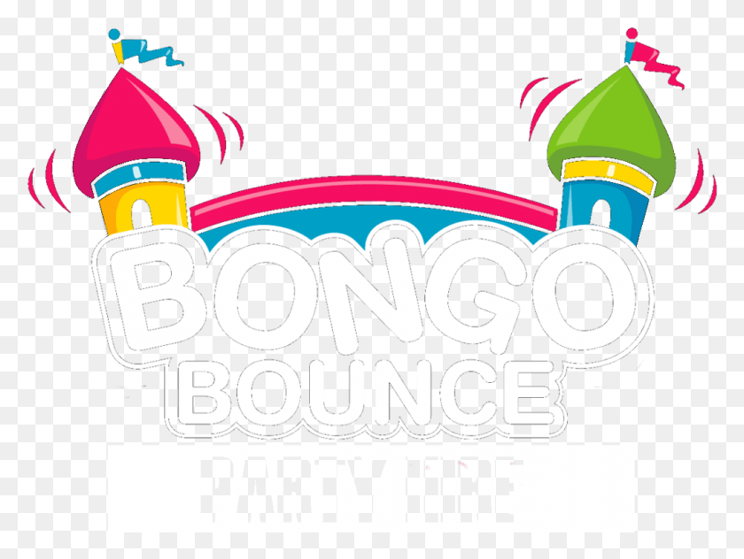 1019x748 Bongo Bounce Jumping Castle Hire Melbourne Logo, Label, Text, Flyer HD PNG Download