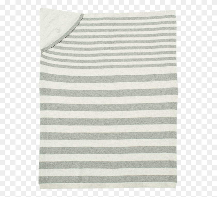 543x703 Bonnie Baby London Cashmere Baby Blanket Striped Silk Fabric, Rug, Tarmac, Asphalt HD PNG Download
