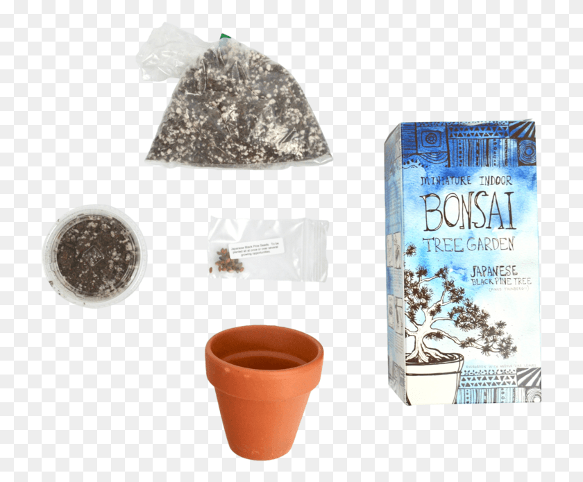 723x635 Bonsai Tree Flowerpot, Crystal, Mineral, Book Descargar Hd Png