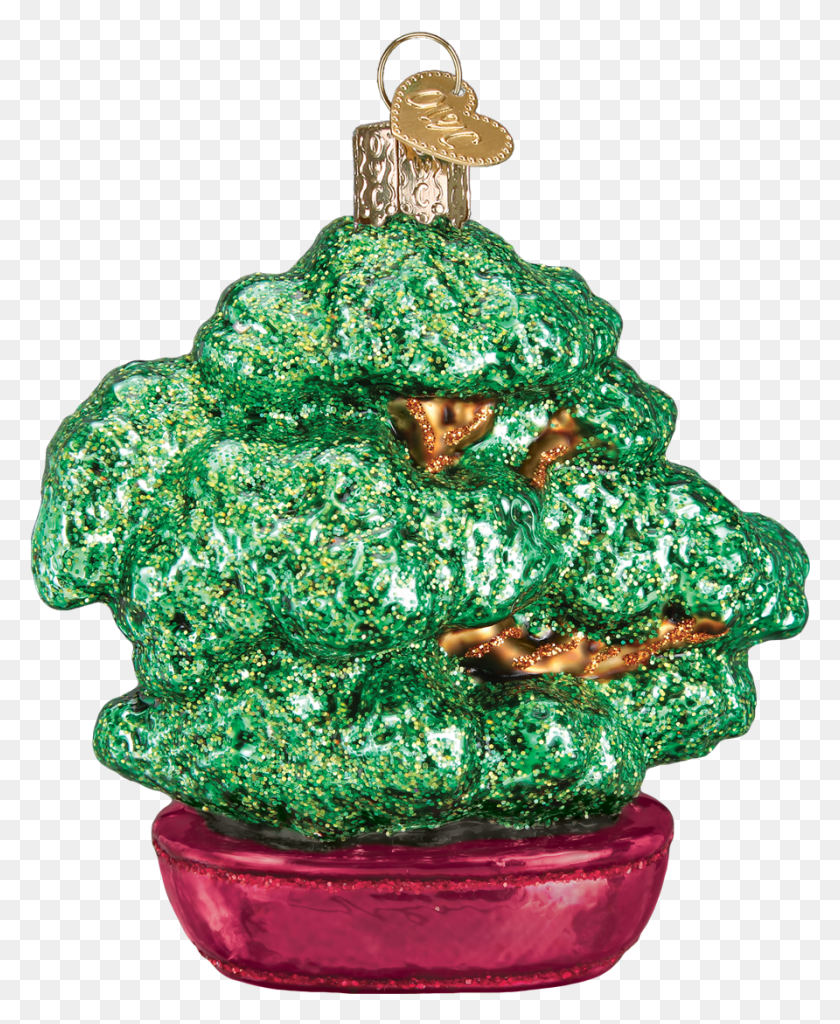 892x1103 Bonsai Tree Glass Ornament Christmas Tree, Turquoise, Gemstone, Jewelry Descargar Hd Png