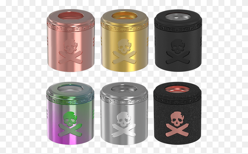 530x462 Bonza Rda 25Mm Top Cap Вымышленный Персонаж, Цилиндр, Олово, Бочка Png Скачать