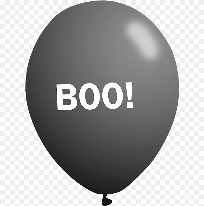 636x847 Boo Halloween Balloon Balloon, Face, Head, Person Clipart PNG