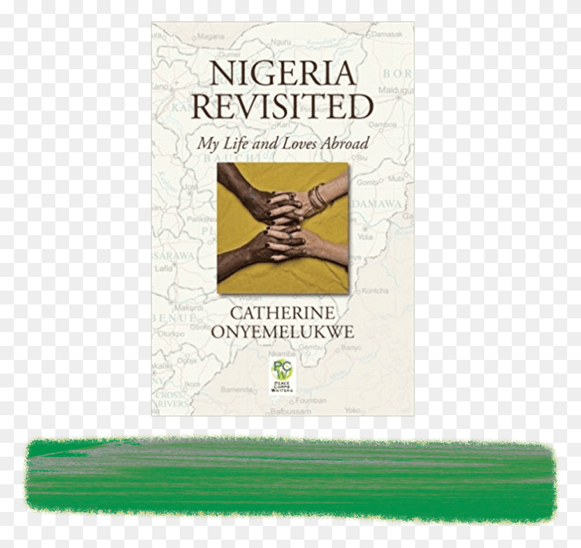 915x859 Book Cover Nigeria Revisited With Green Bar Nigeria Revisited My Life And Loves Abroad, Person, Human, Novel HD PNG Download