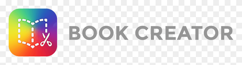 1483x320 Descargar Png Book Creator App Book Creator Logo, Texto, Alfabeto, Número Hd Png