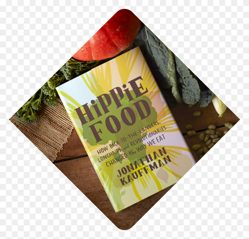 847x811 Book Hippie Food Surrounded By A Variety Graphic Design, Flyer, Poster, Paper HD PNG Download