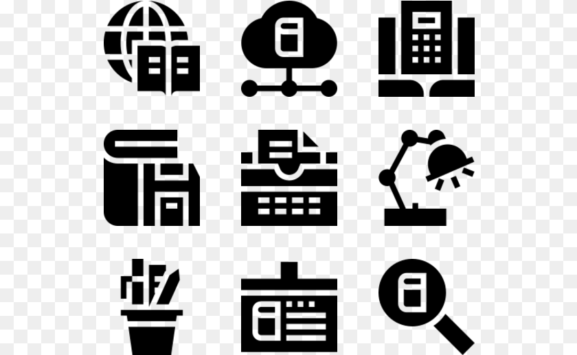 541x517 Book Icons Fossil Fuels Clipart, Gray Sticker PNG