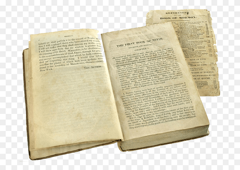 703x537 Book Of Mormon Replica Original Print Book Of Mormon, Text, Newspaper HD PNG Download