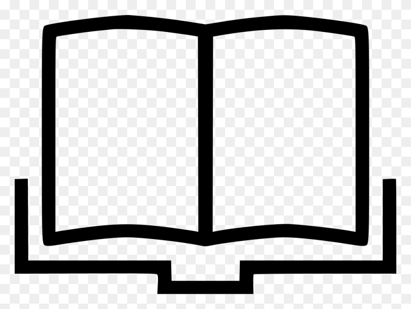 980x718 Book Opened Reading Comments Book, Stencil, Symbol, Label HD PNG Download