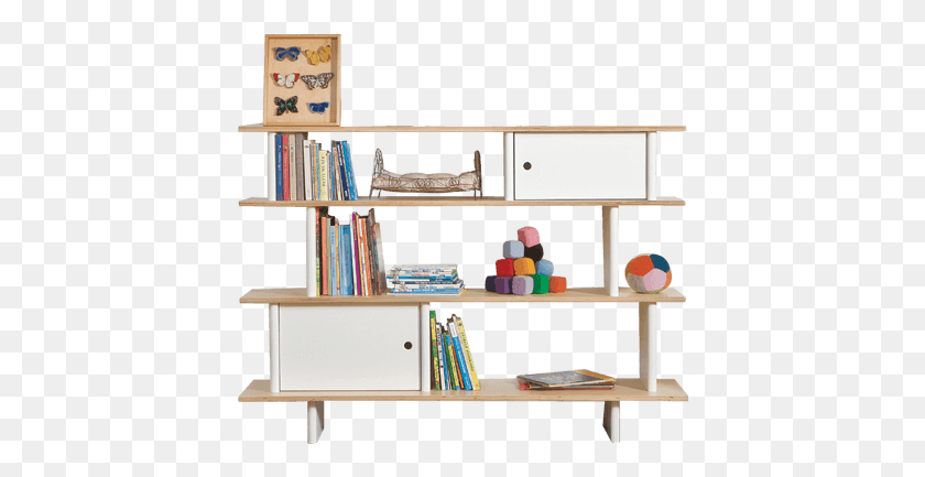 410x373 Book Shelf Kids Bookshelf, Furniture, Bookcase, Wood HD PNG Download