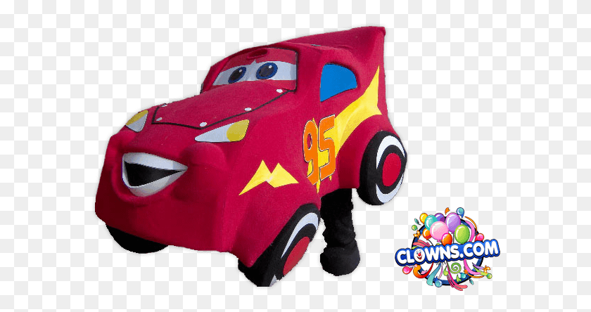 583x384 Book Your Party Now View 2019 Catalog Lightning Mcqueen Costume Adults, Toy, Vehicle, Transportation HD PNG Download