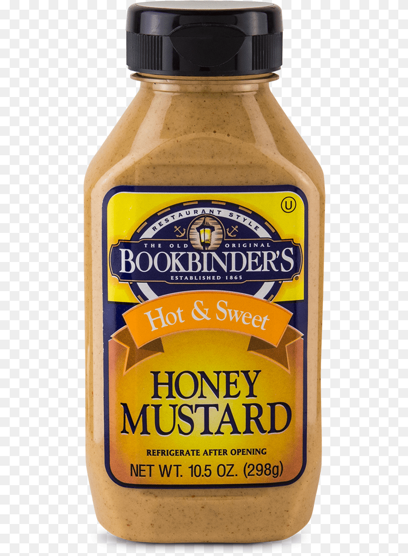 Bookbinders Hot Horseradish Mustard, Food, Alcohol, Beer, Beverage Sticker PNG
