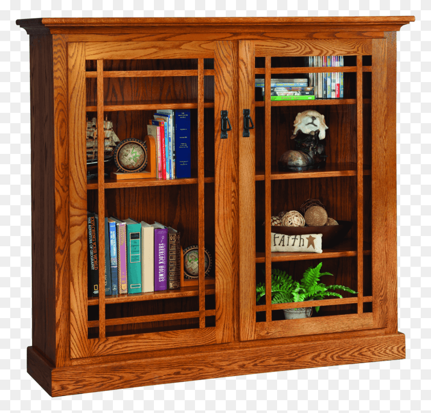 1868x1786 Bookcase Mission China Cabinet, Furniture, Shelf, Cupboard HD PNG Download