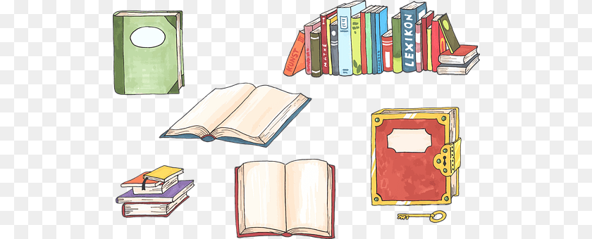 521x340 Books Book, Publication, Indoors, Library Sticker PNG