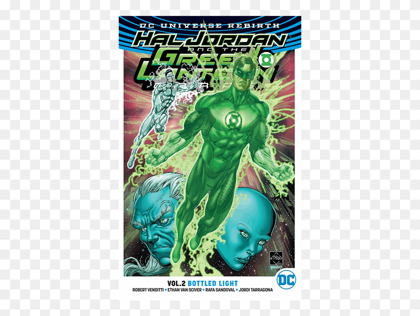 367x573 Книги Dc Comics Rebirth Зеленый Фонарь, Зеленый, Плакат, Реклама Hd Png Скачать