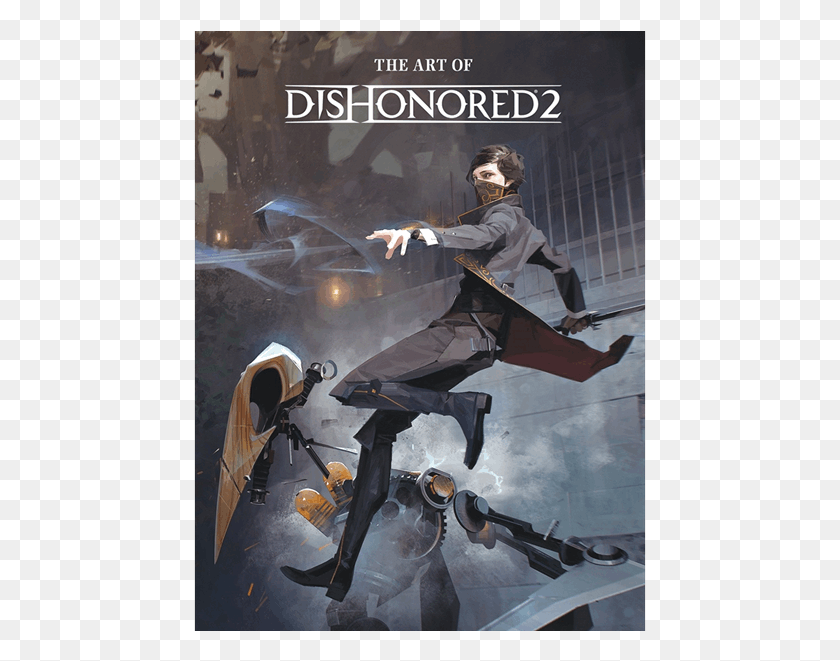 453x601 Books Dishonored 2 Art Book, Person, Human, Airplane HD PNG Download