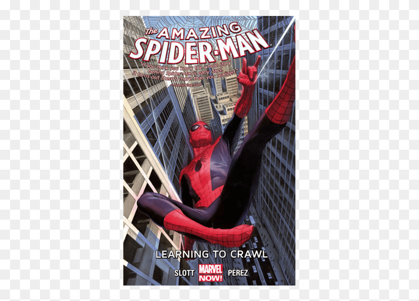 347x543 Descargar Png Spiderman Aprendiendo A Gatear, Cartel, Publicidad, Ropa Hd Png