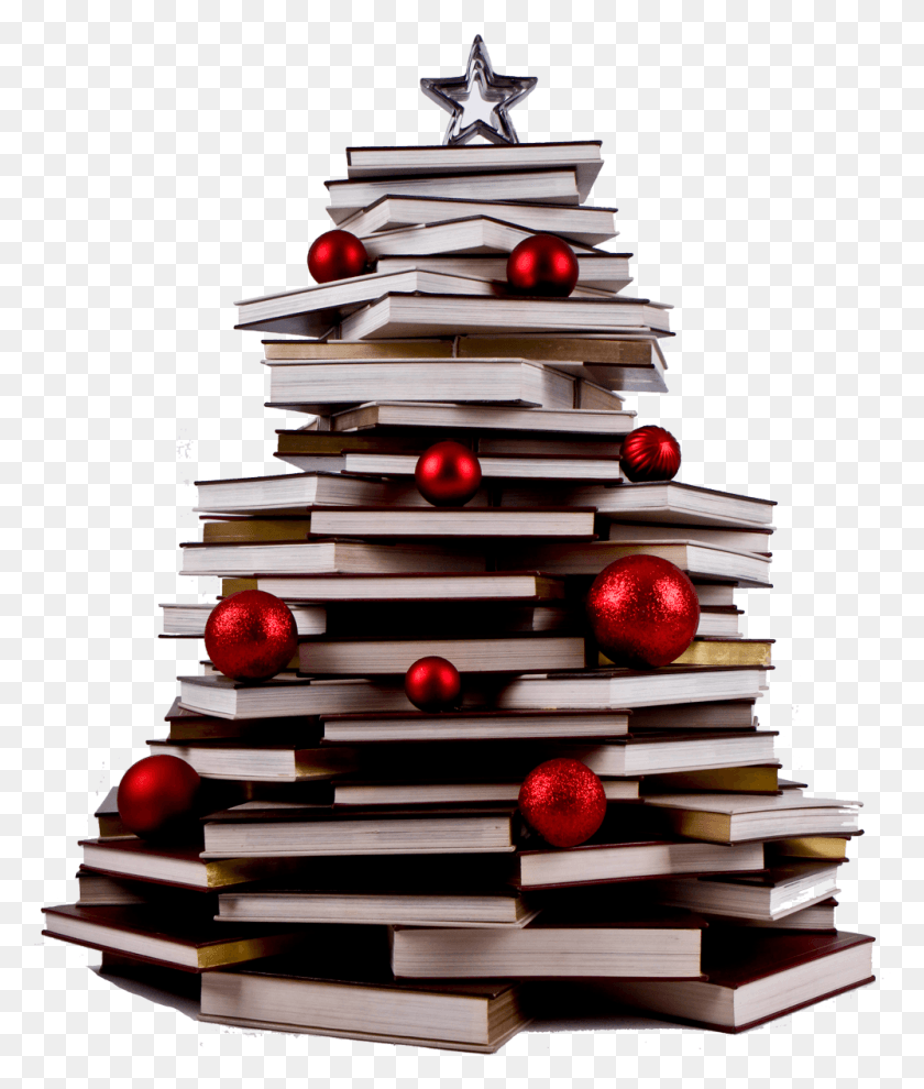 998x1190 Books We Got For Christmas Arvore De Natal Livros, Sphere, Tree, Plant HD PNG Download