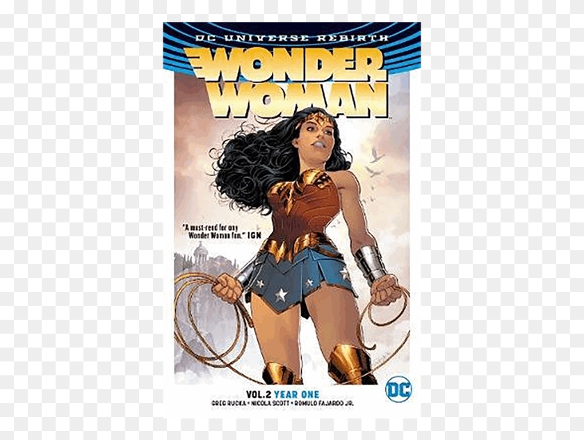 373x573 Books Wonder Woman Year One Cover, Person, Human, Book HD PNG Download