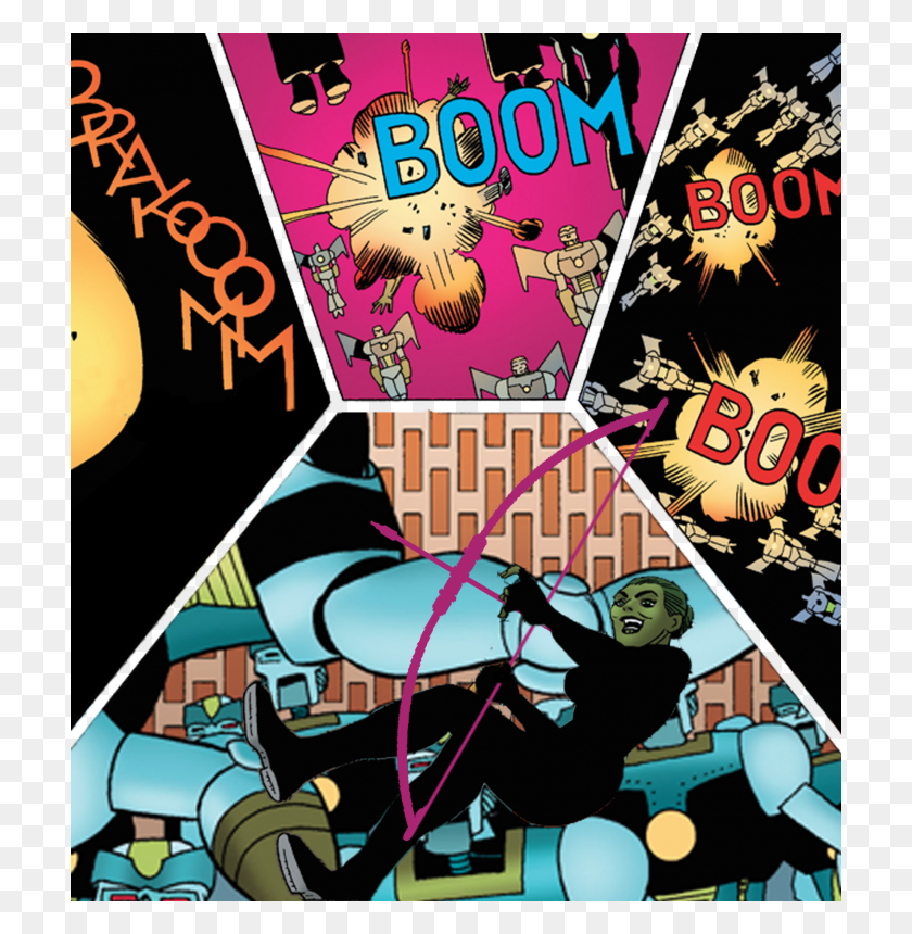 710x800 Boom Comics, Poster, Advertisement, Book HD PNG Download