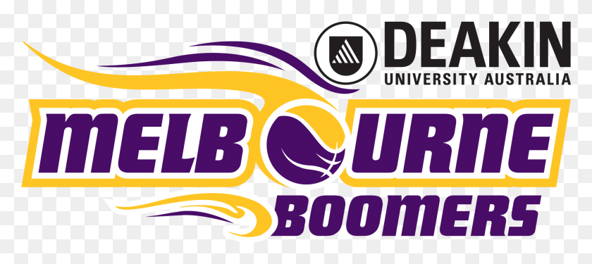 1777x718 Boomers Logo Deakin University, Text, Label, Symbol HD PNG Download
