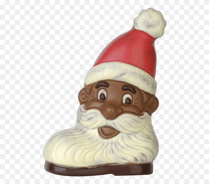 498x680 Boot With Face Of Santa Claus Santa Claus, Cream, Dessert, Food HD PNG Download