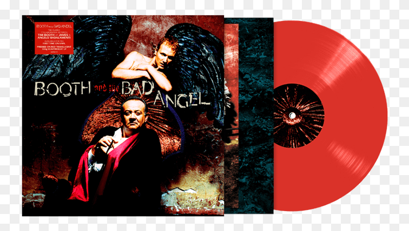 752x415 Booth And The Bad Angel Angelo Badalamenti Tim Booth, Person, Human, Poster HD PNG Download