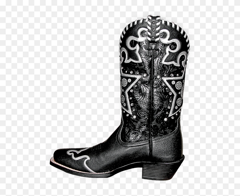 537x624 Boots Shoe Free Transparent Background Images Free Black Cowboy Boots, Clothing, Apparel, Cowboy Boot HD PNG Download